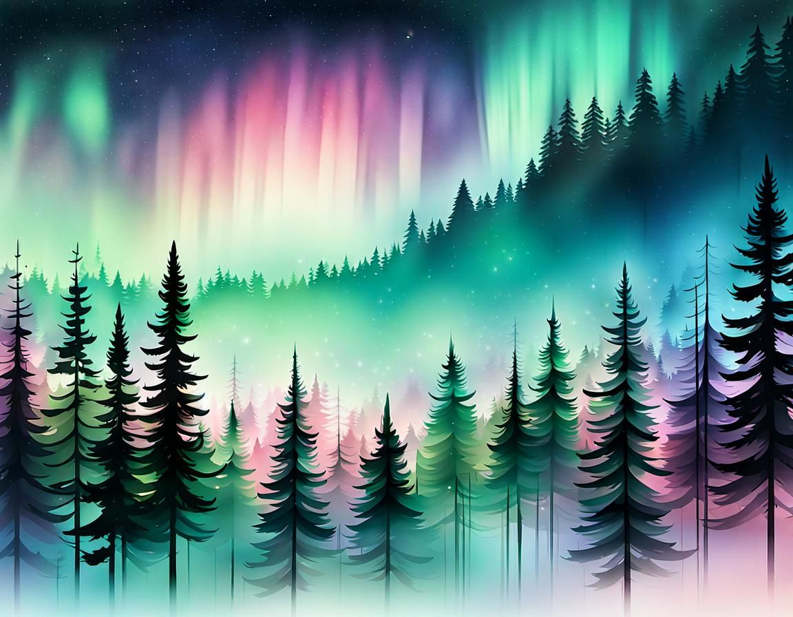 Generate an abstract background inspired by the gentle glow ...