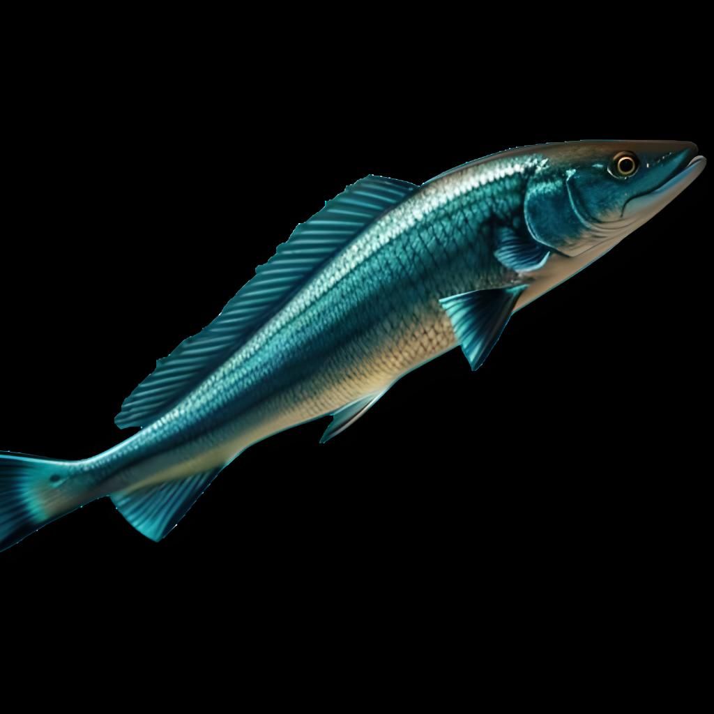 Toothpick Fish with Barbs: Cinematic Film Still