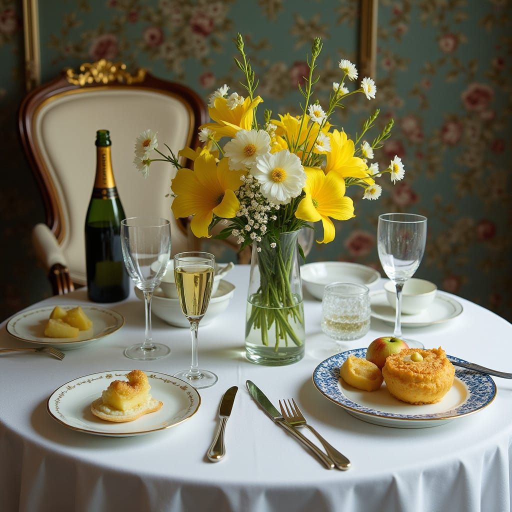 Elegant Still Life Masterpiece in Soft Light