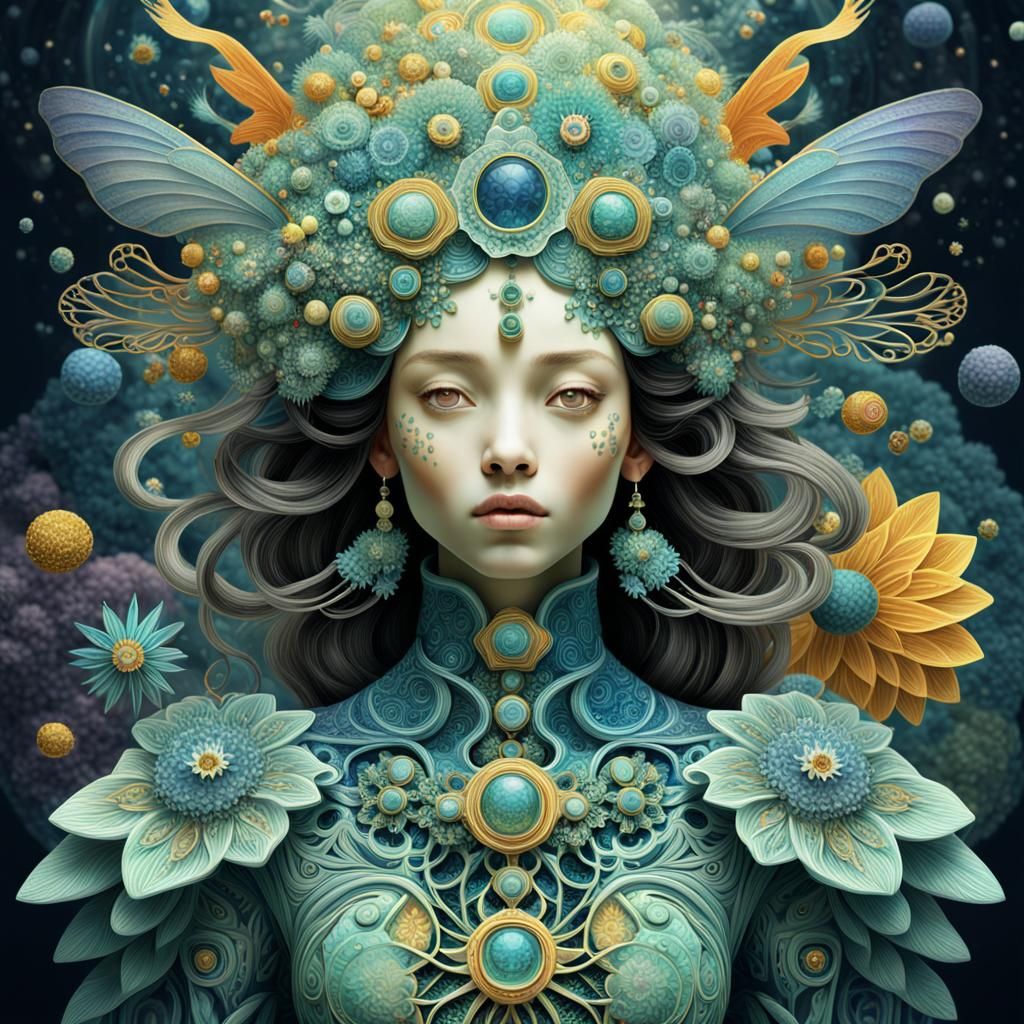 Dynamic Soul Plan Art in Rich Colors