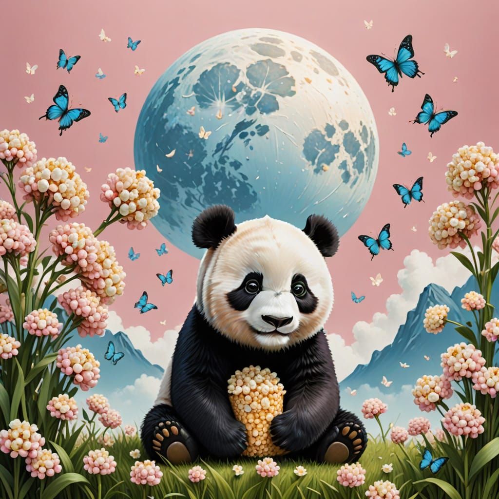 Popcorn Panda 🐼🎍