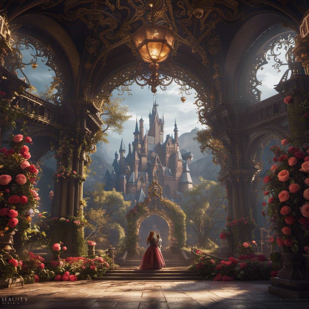 Beauty and The Beast: Detailed Matte Painting