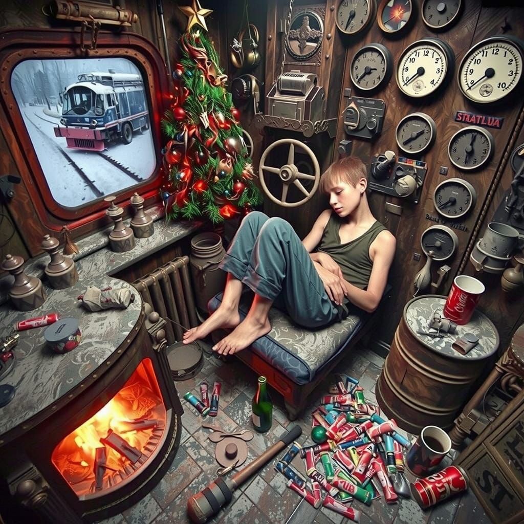 Peaceful Slumber in Ethereal Lighting