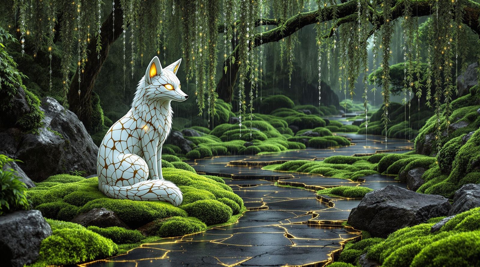 Kyoto Moss Garden Awakens in Digital Precision