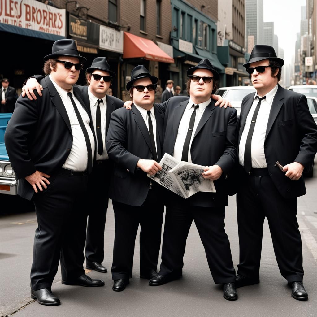 Hobbits Meet The Blues Brothers