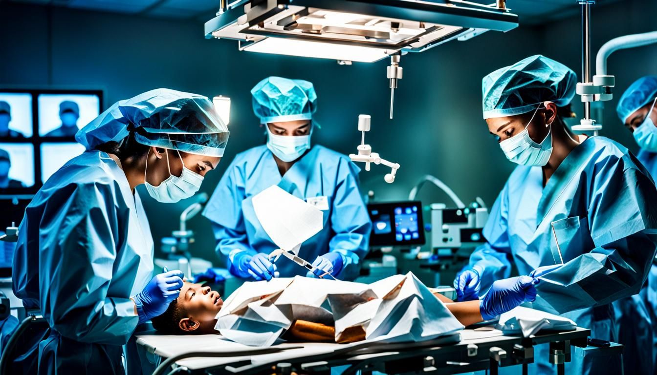 Surgeons Perform Delicate Operation in Hyperrealistic Detail