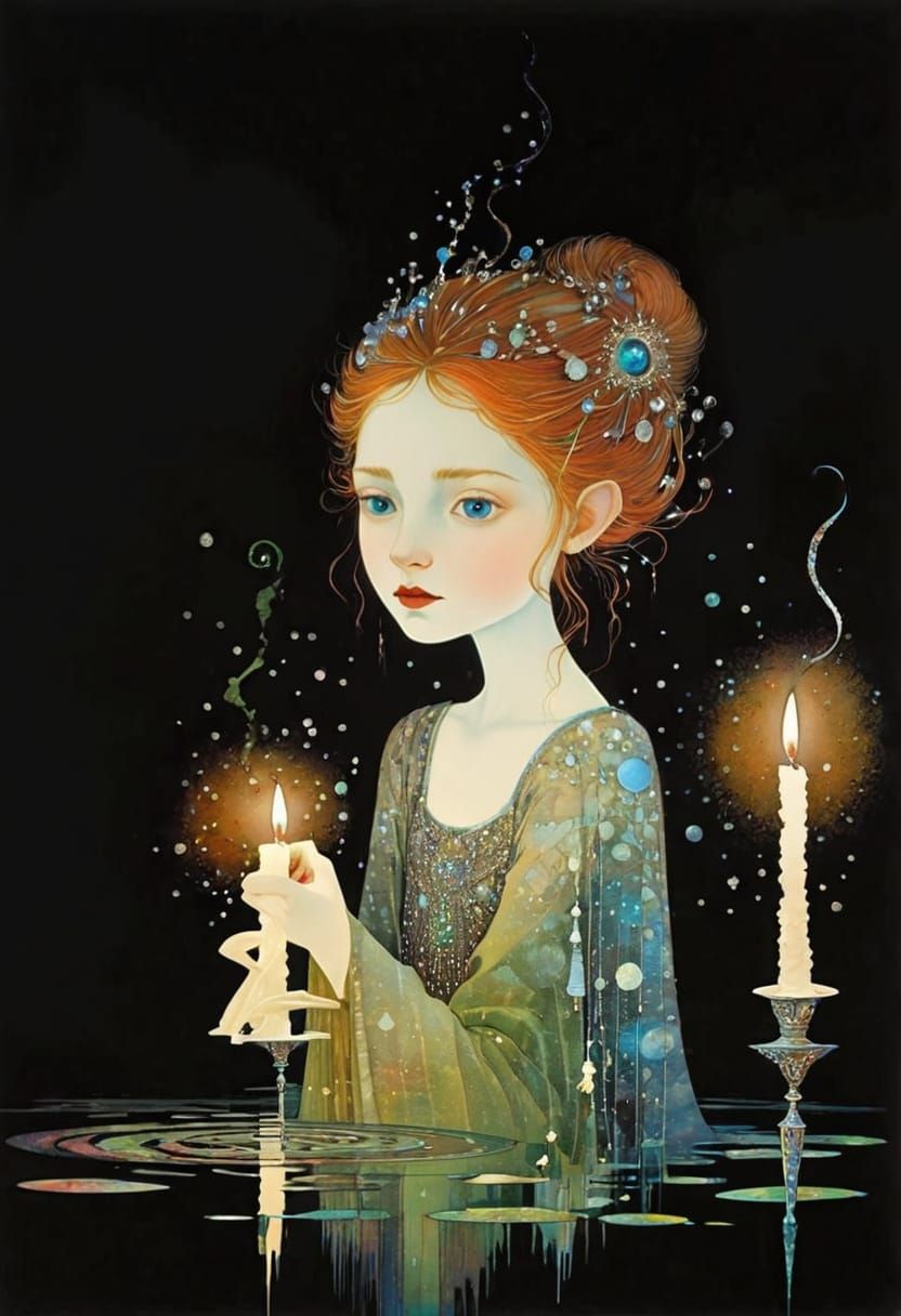 Surreal Dreamscapes in Vibrant Watercolour