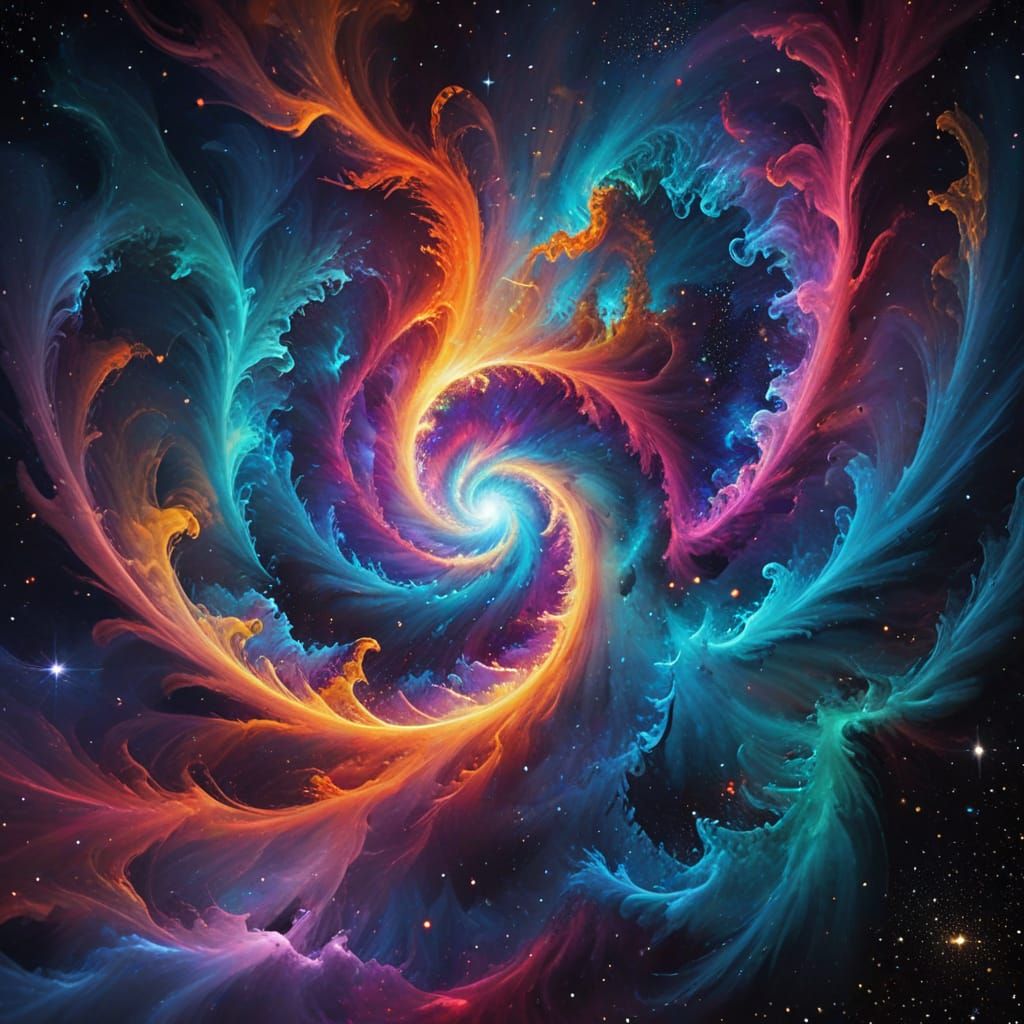 A fractal in the sky