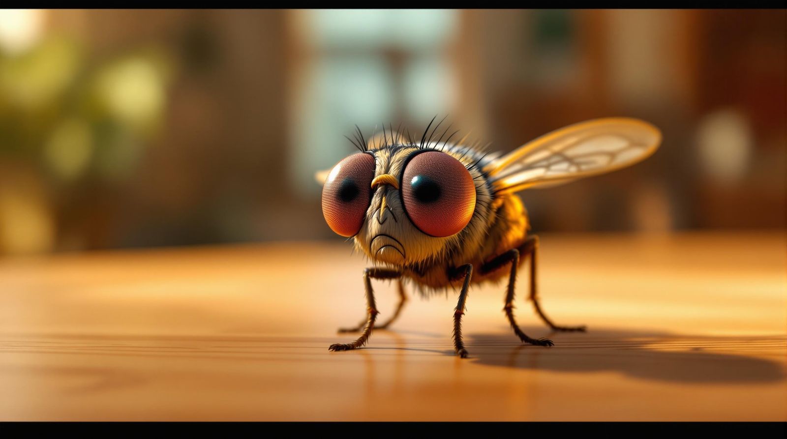 A Crying Housefly's Sad Story