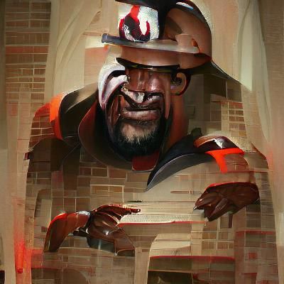 Sinister Demoman in Dark Fantasy Style