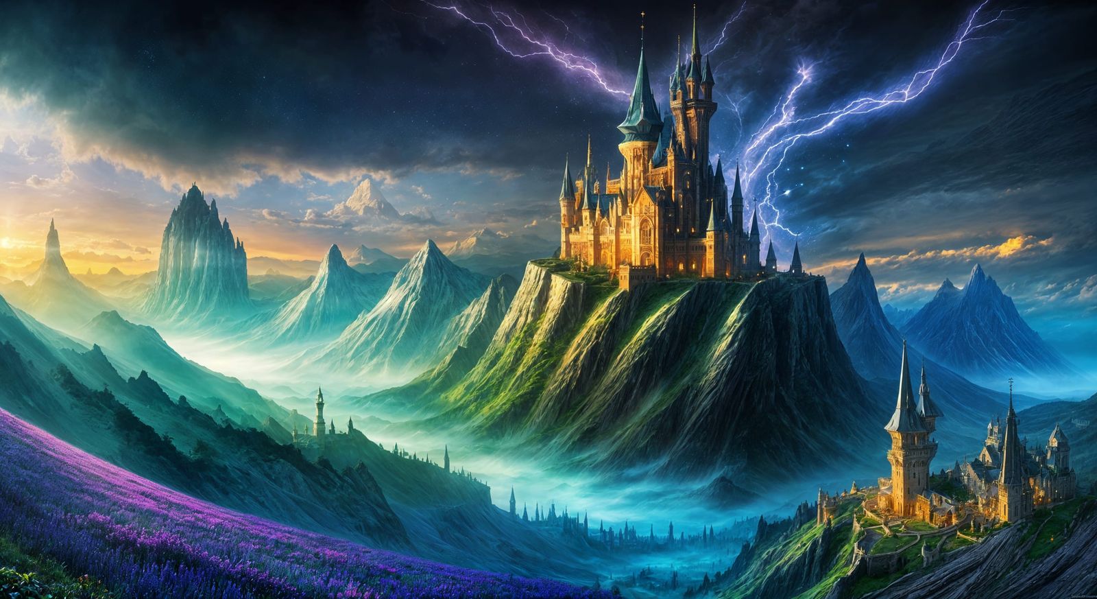 Enchanting Magical Fantasy Landscape