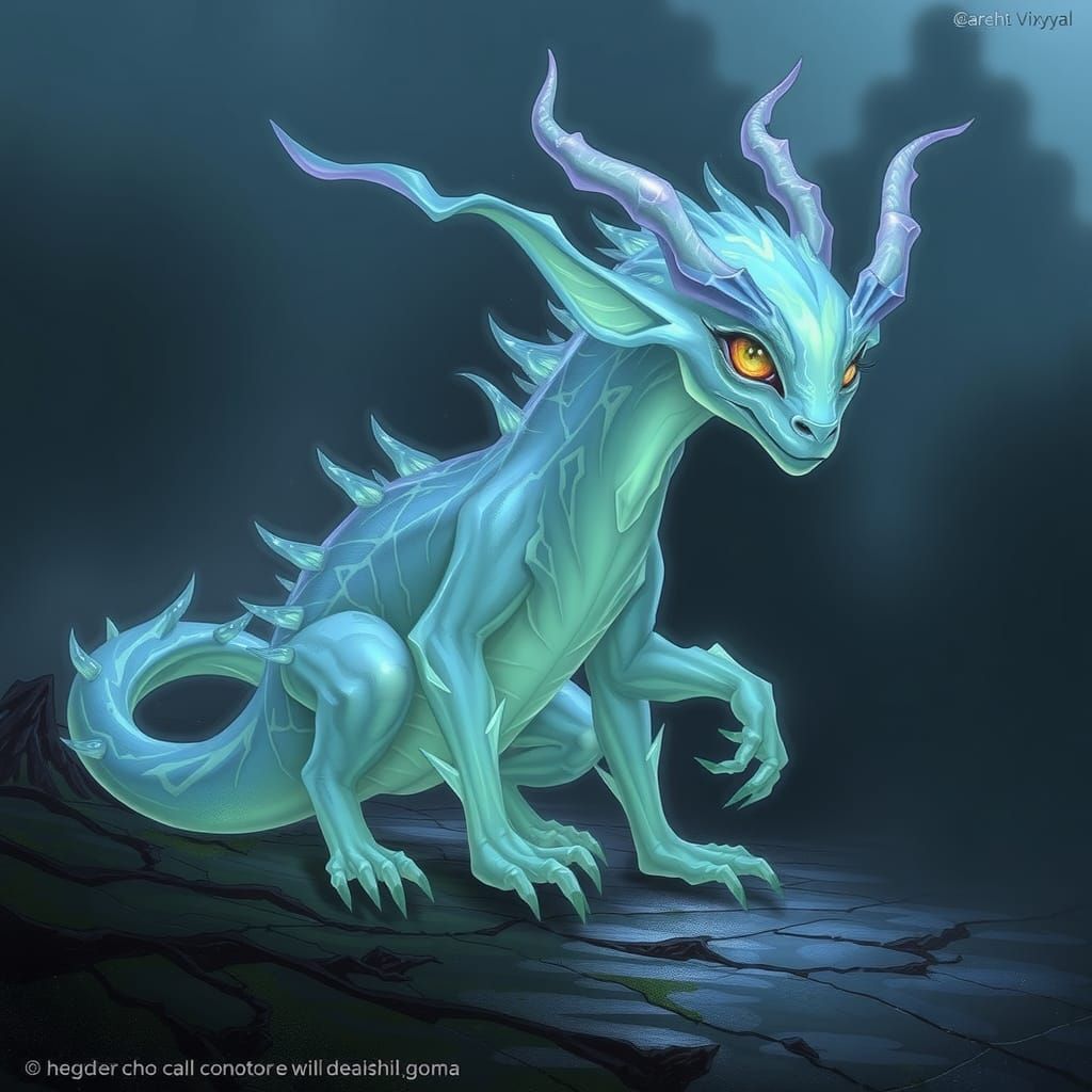 Vixyna Wisp Creature Generated by AI