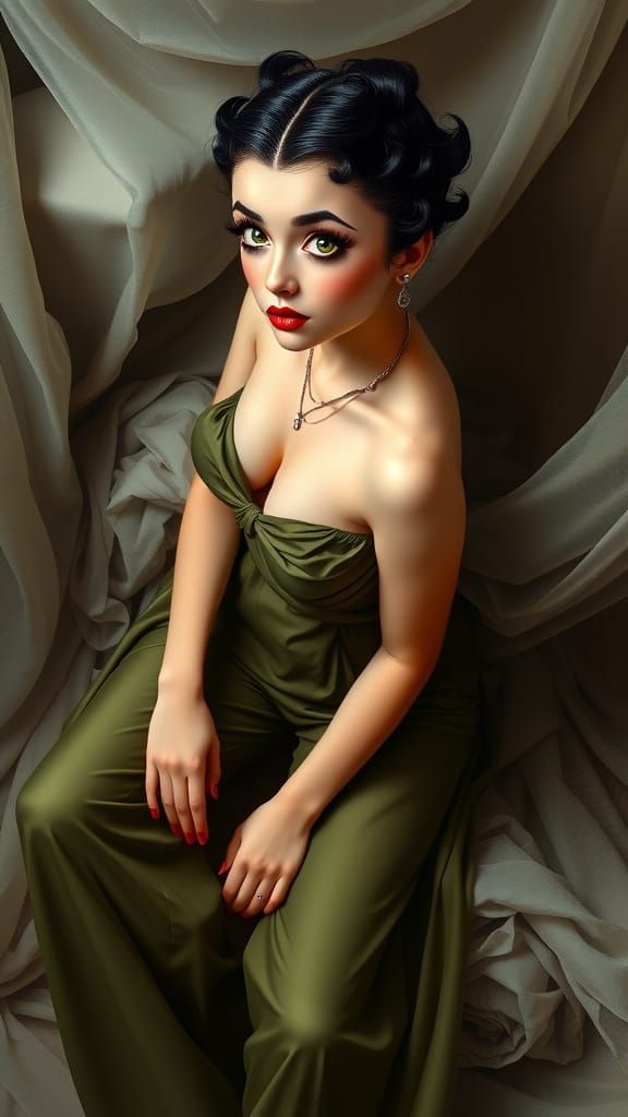 Betty Boop as Hyperrealistic Art