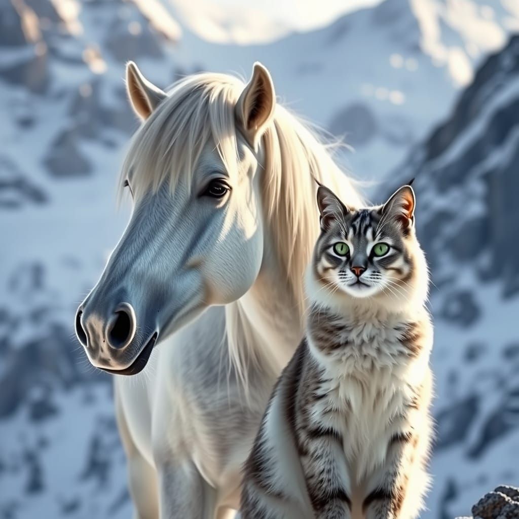 Exotic Himalayan Hybrid Creature Emerges