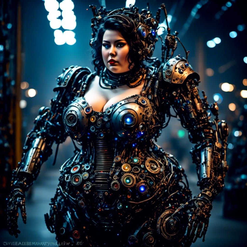 Bbw curvy steampunk