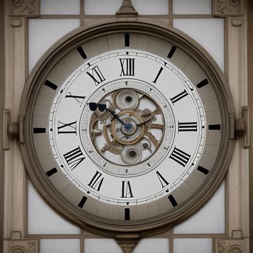 AI Generated Image of a Clock