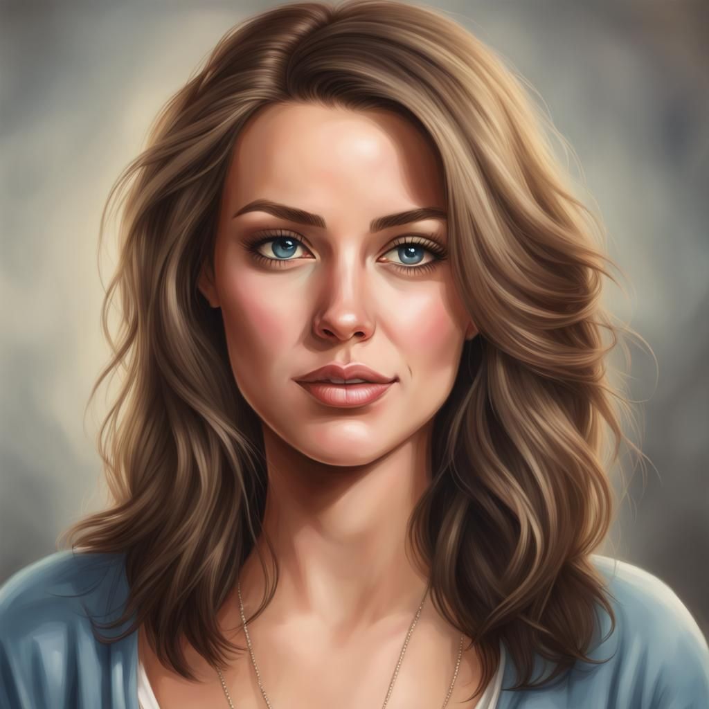 Realistic Portrait of American Woman, 2010s