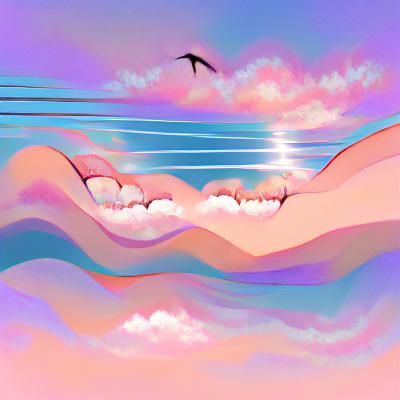 Minimalist Serenity: A Landscape of Calm