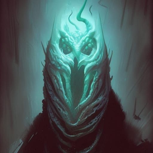 Sinister Cthulhu Mythos Illustration