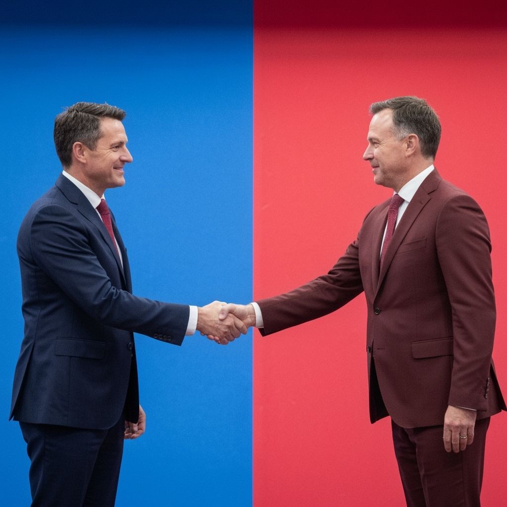 Men Reconcile Across Red and Blue Divide