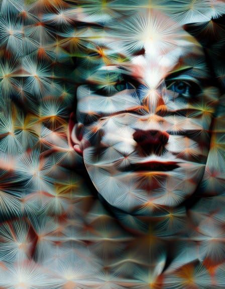 Hyperrealistic Woman with Dynamic Lighting and Rich Colors