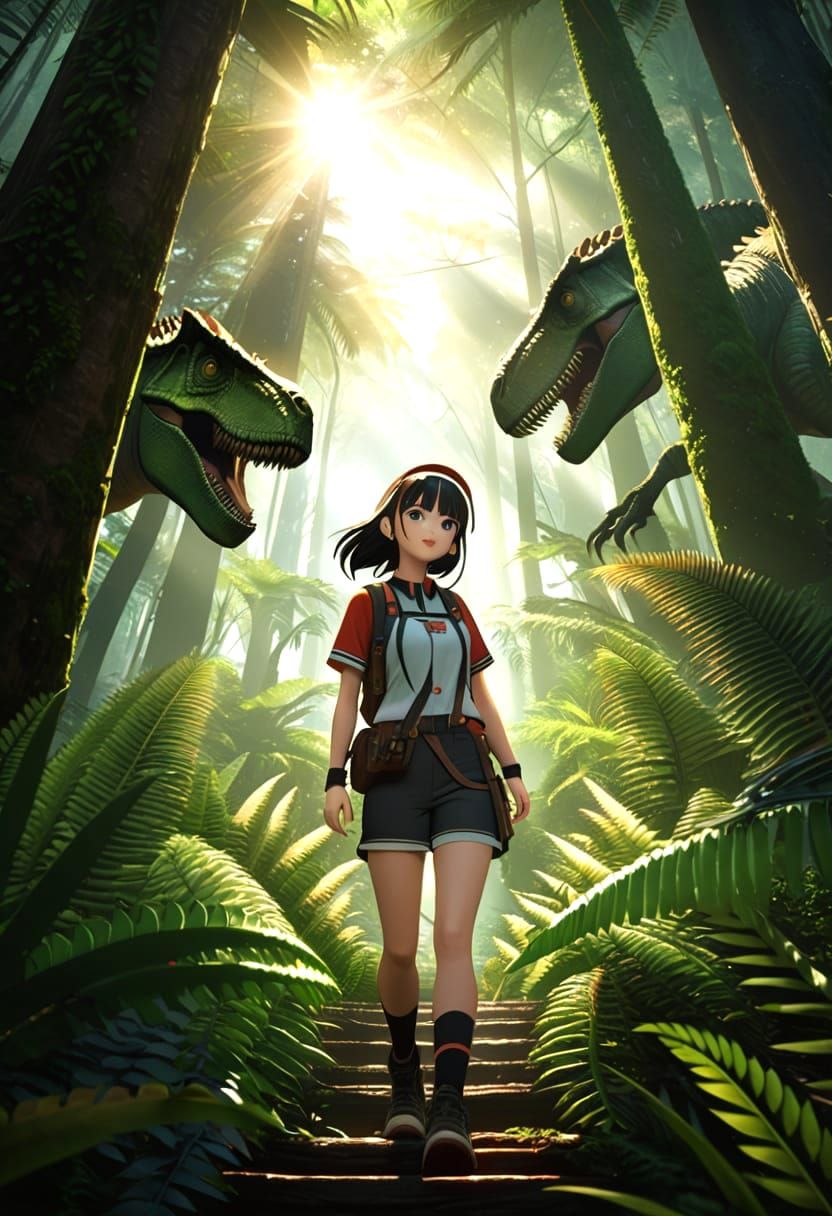 Time travel to the Jurassic period