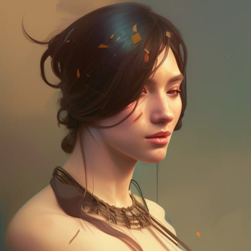 Intricate Portrait of a Fool in Hyperdetailed Style