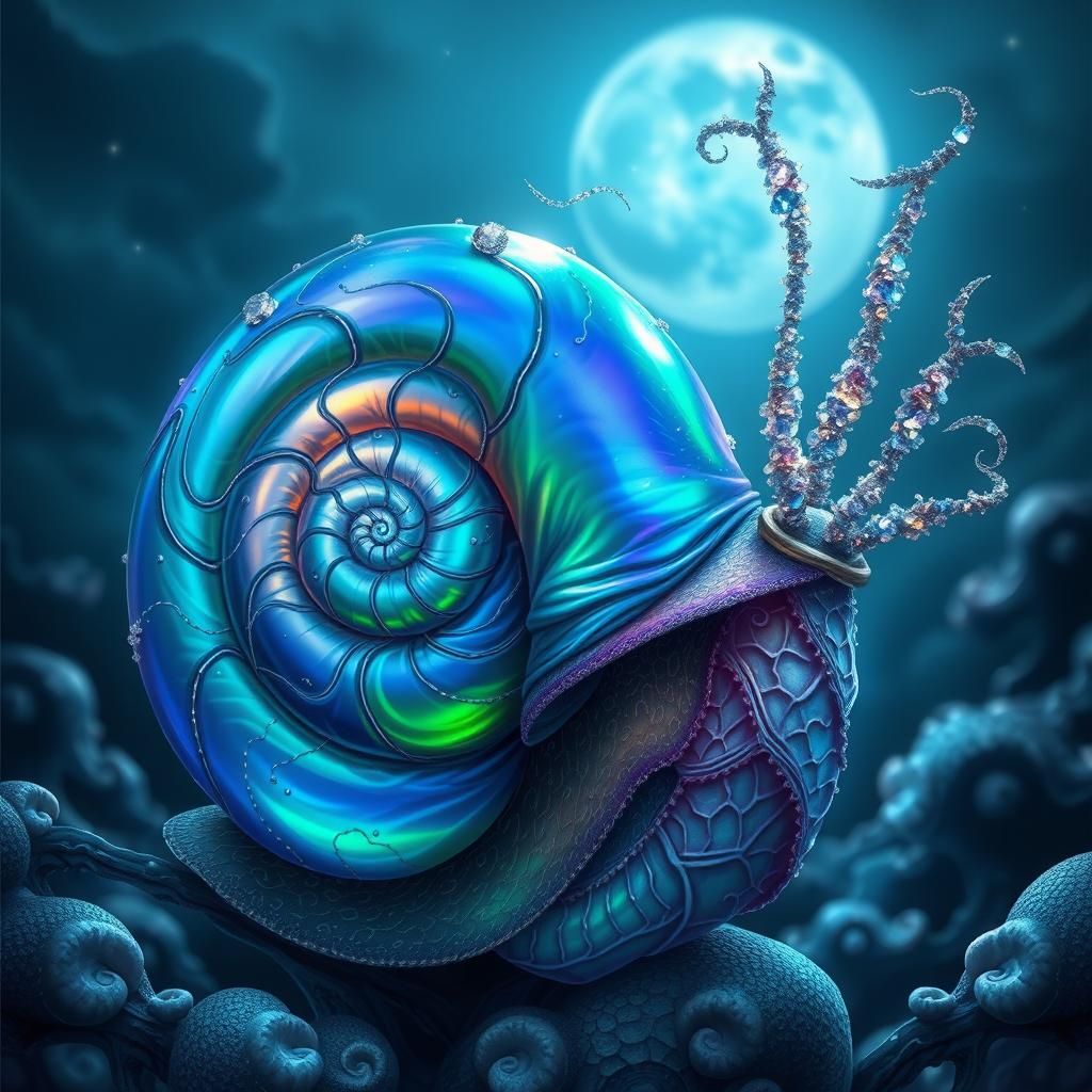 fantasy sea ​​snail