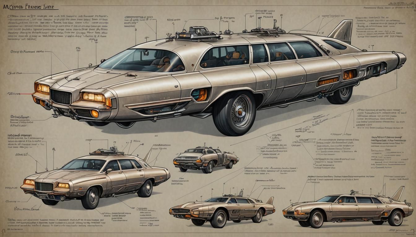 very cool futuristic limo concept