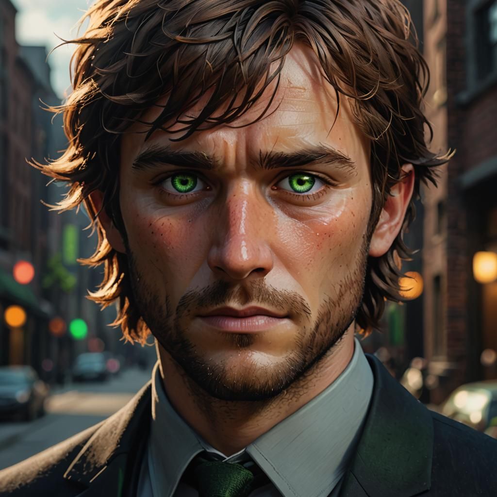 Hiccup Haddock Portrait with Dramatic Lighting