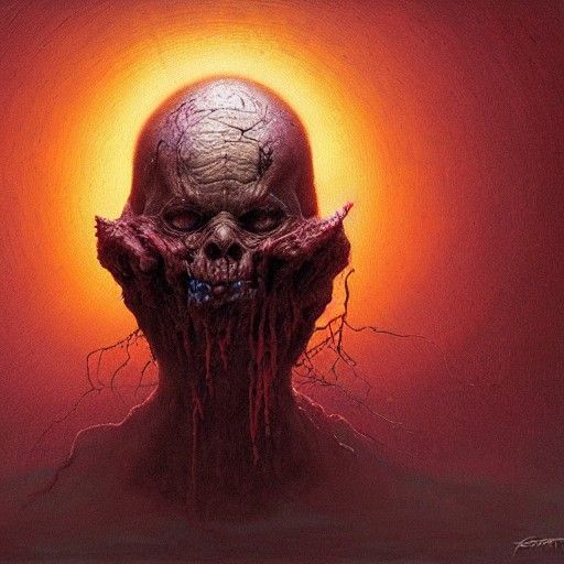 Parasitic Head: A Colorful Nightmare in Ultra Detail