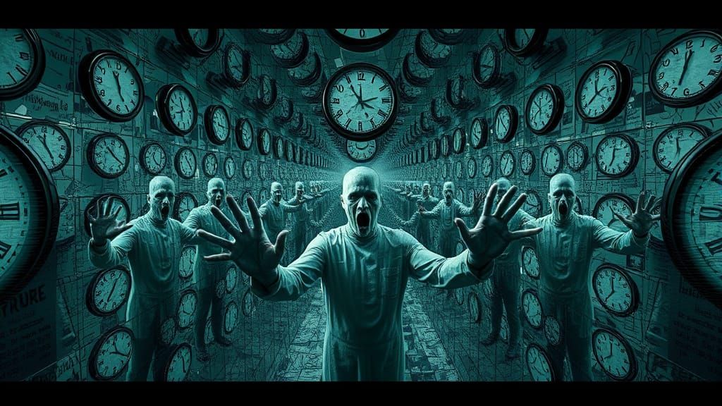 Shattered Mirrors Reveal a Descent into Madness