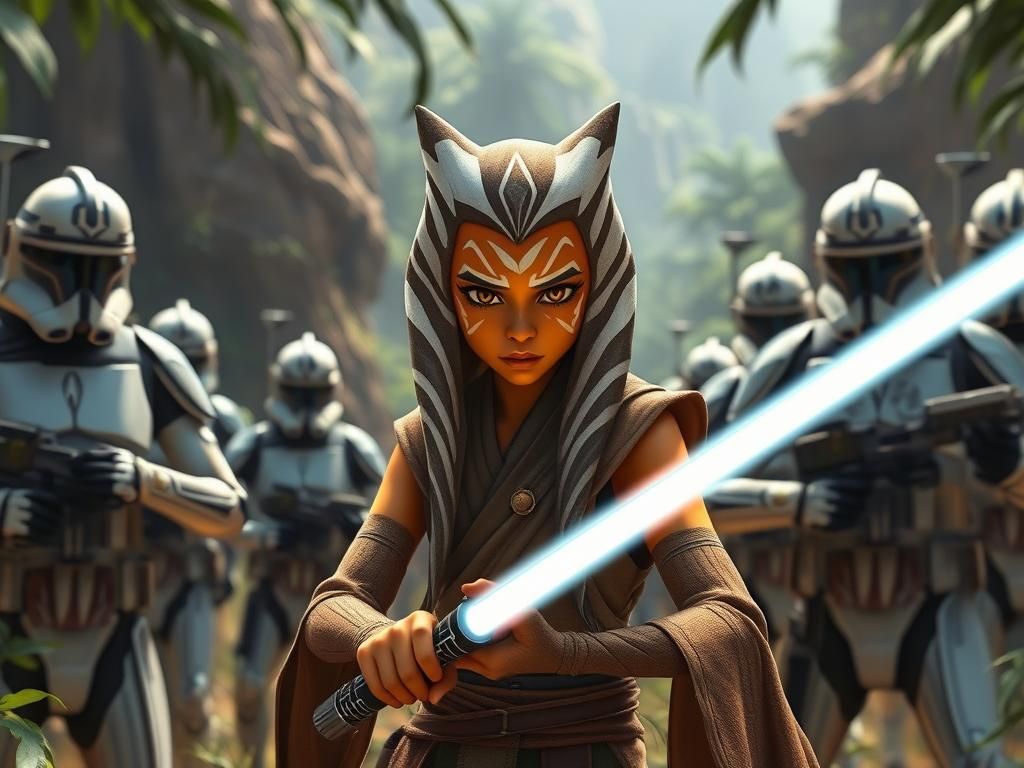 Ahsoka Tano's Intense Clone Wars Training