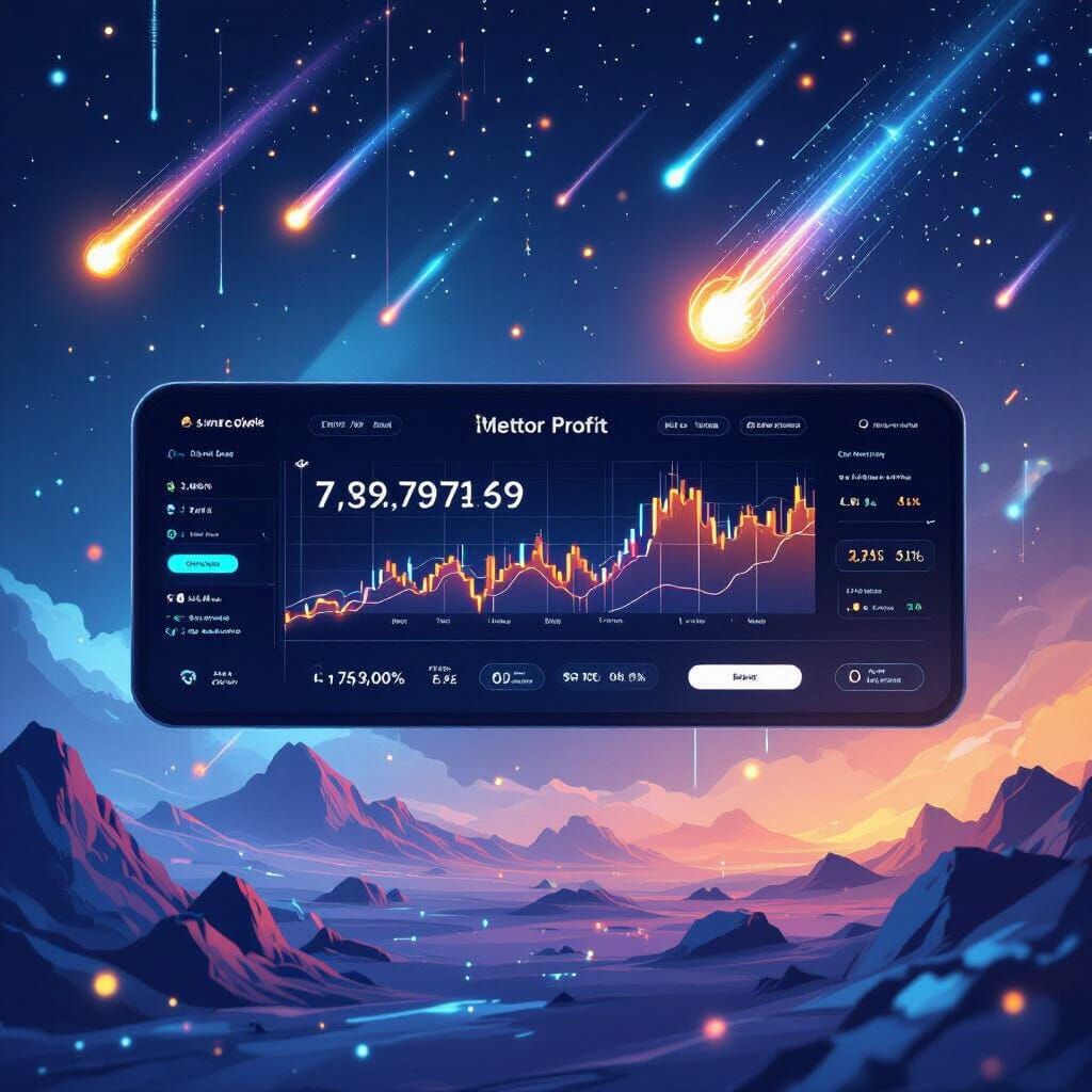 Meteor Profit Trading Platform Interface