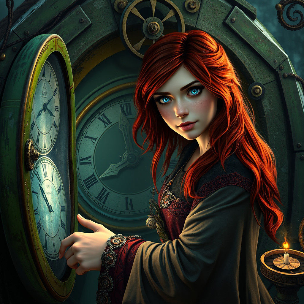 Time-Traveling Gypsy Opens Her Time Machine