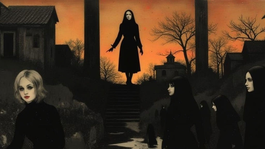 Surreal Dystopian Scene in Sueded Texture, Inspired by Giorg...