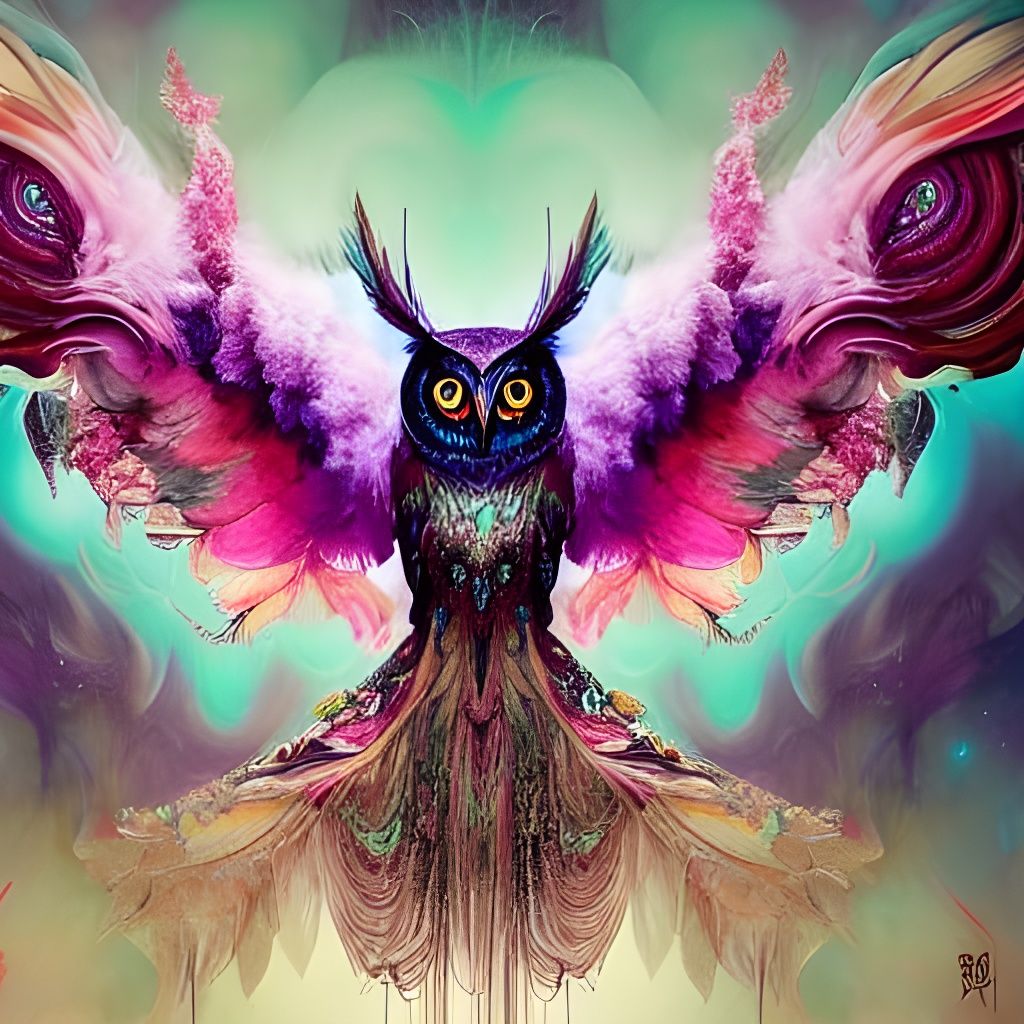 Normal Owl in Flight