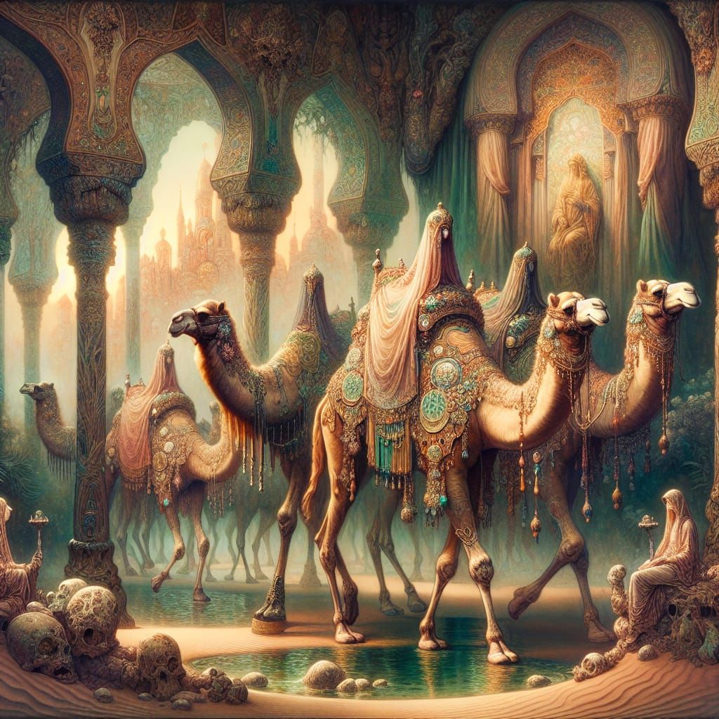 Caravan of Camels