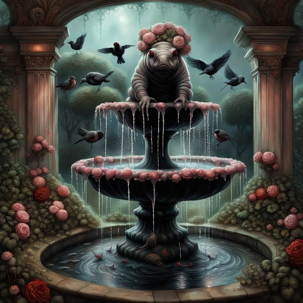 Tardigralien Water Fountain 2