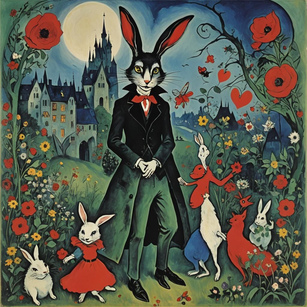 Surreal Album Cover in Constructivist Modernist Style