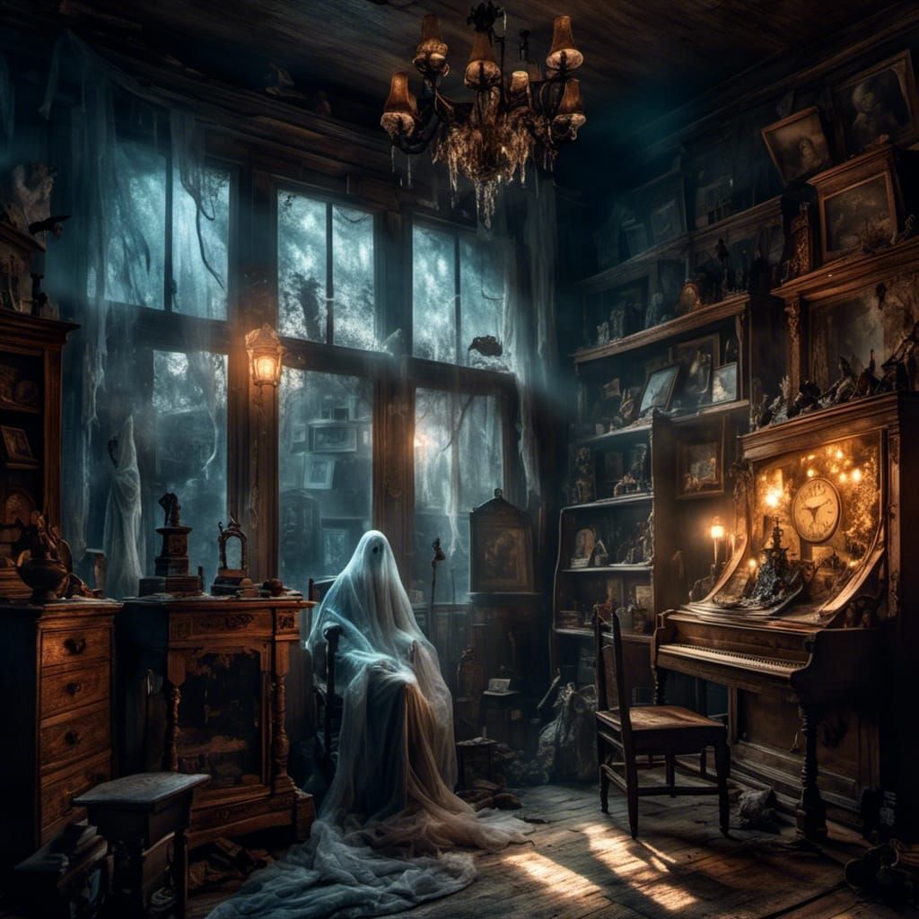 Inside the Haunted Antique Shop