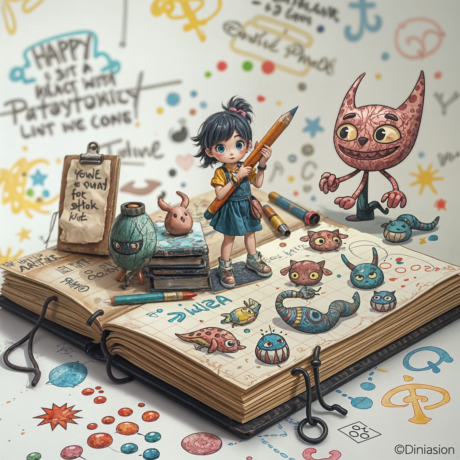 Whimsical Anime Artist Steps into a World of Wonder