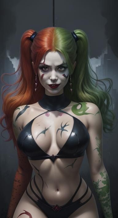 Harley Quinn and Poison Ivy: Impressionist Dance