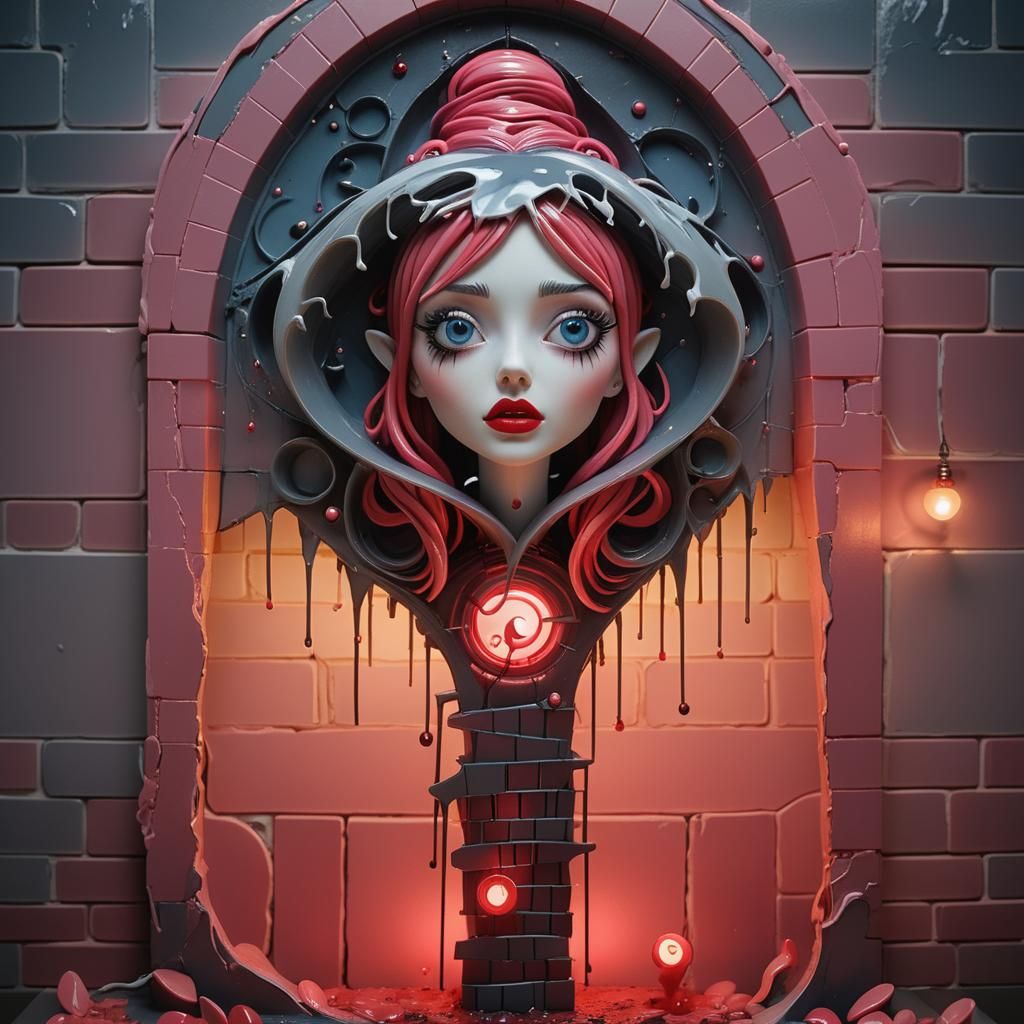 Feminine Rift 3D Model in Burton Style