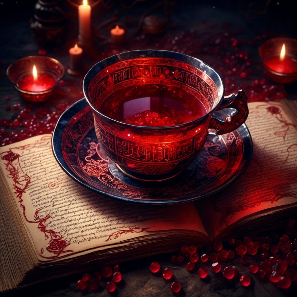 Ruby Teacup