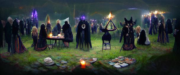 Enigmatic Occult Gathering