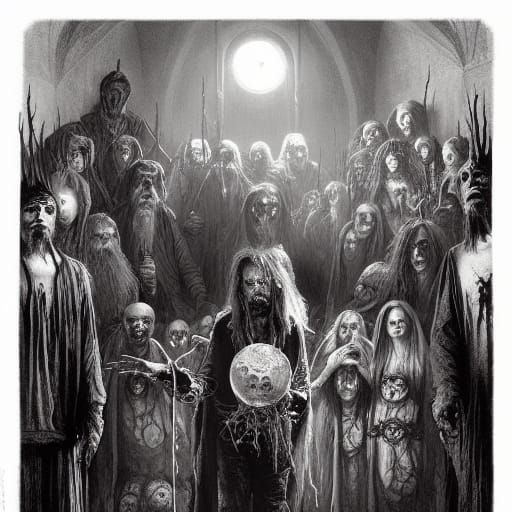 Harry Potter in Rob Zombie Horror Style