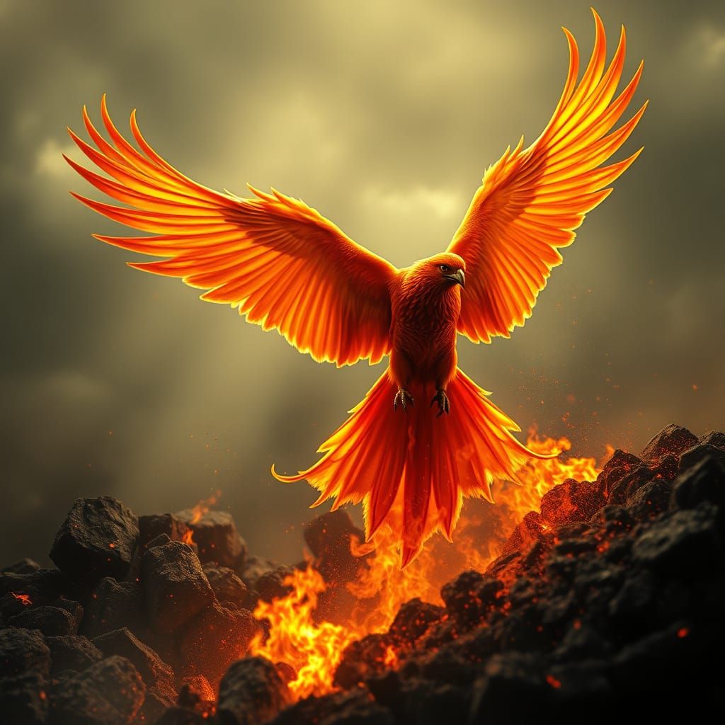 Mythic Phoenix Rises in Cinematic Glory