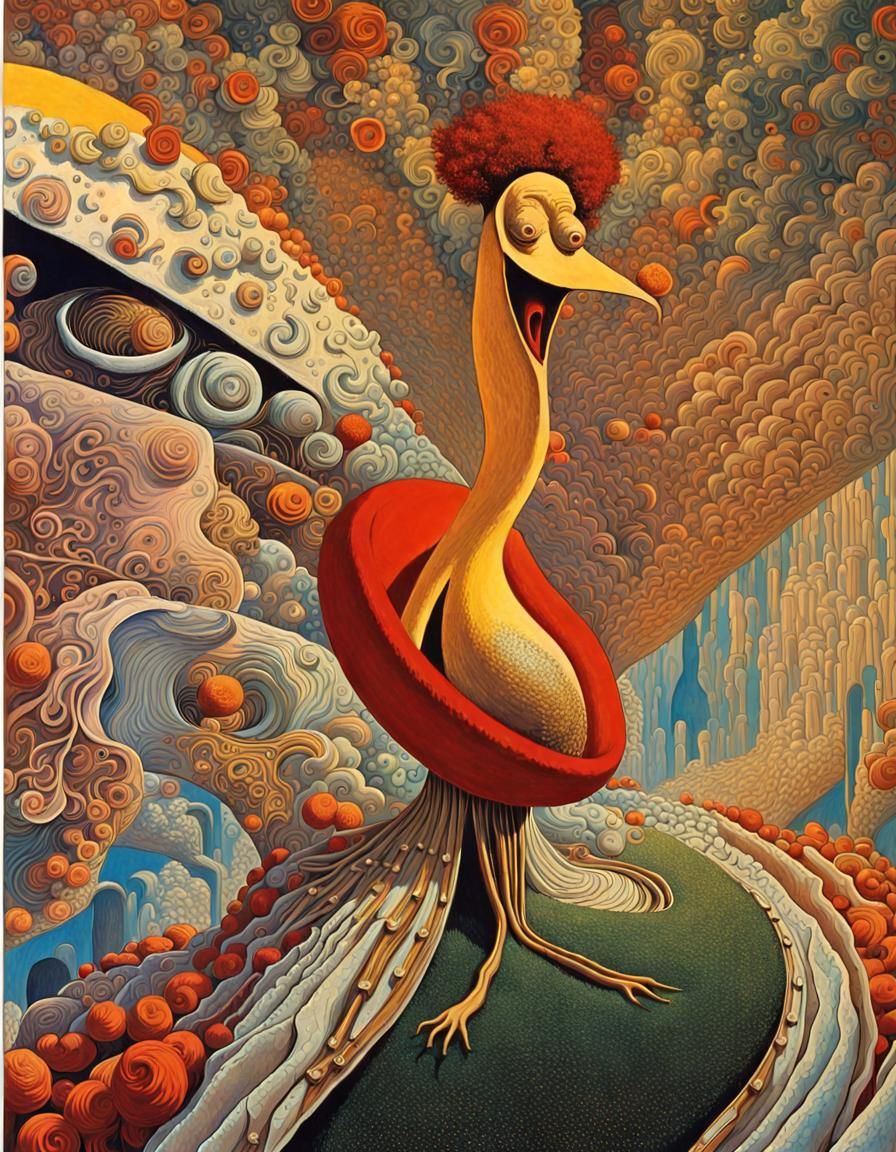 Surreal Opera Dreamscape in Abstract Style