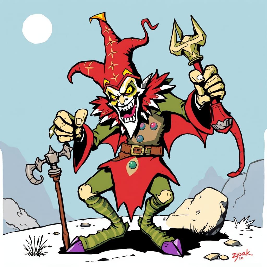 Barbazzo Fernap: The Jester from Zork Zero
